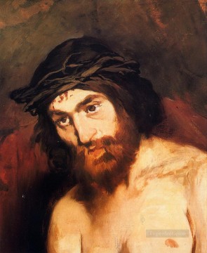  christ - The head of Christ Eduard Manet